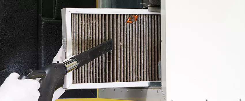 Clogged Air Duct Cleaning Process in Parma, OH