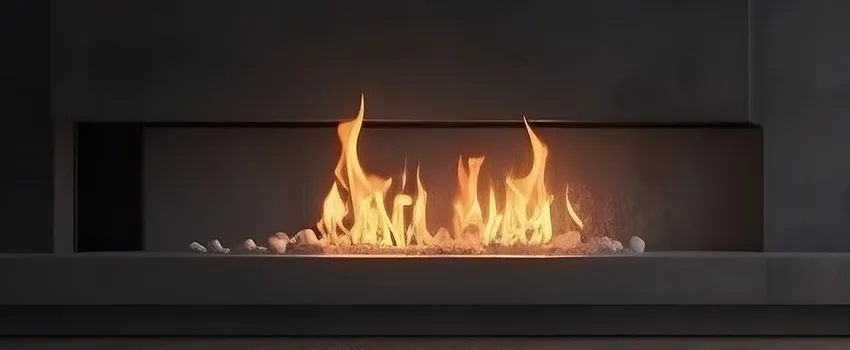 B-Vent Gas Fireplace Installation in Parma, OH