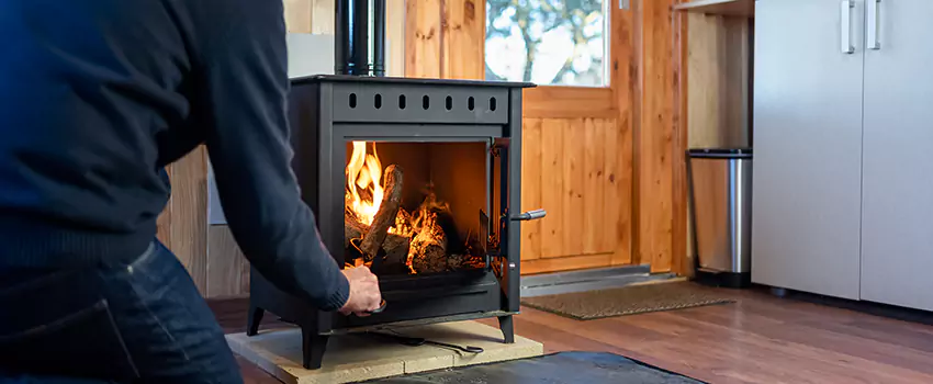 Open Hearth Wood Fireplace Installation in Parma, OH