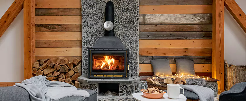 Thelin Hearth Products Direct Vent Gas Stove Fireplace Inspection in Parma, Ohio